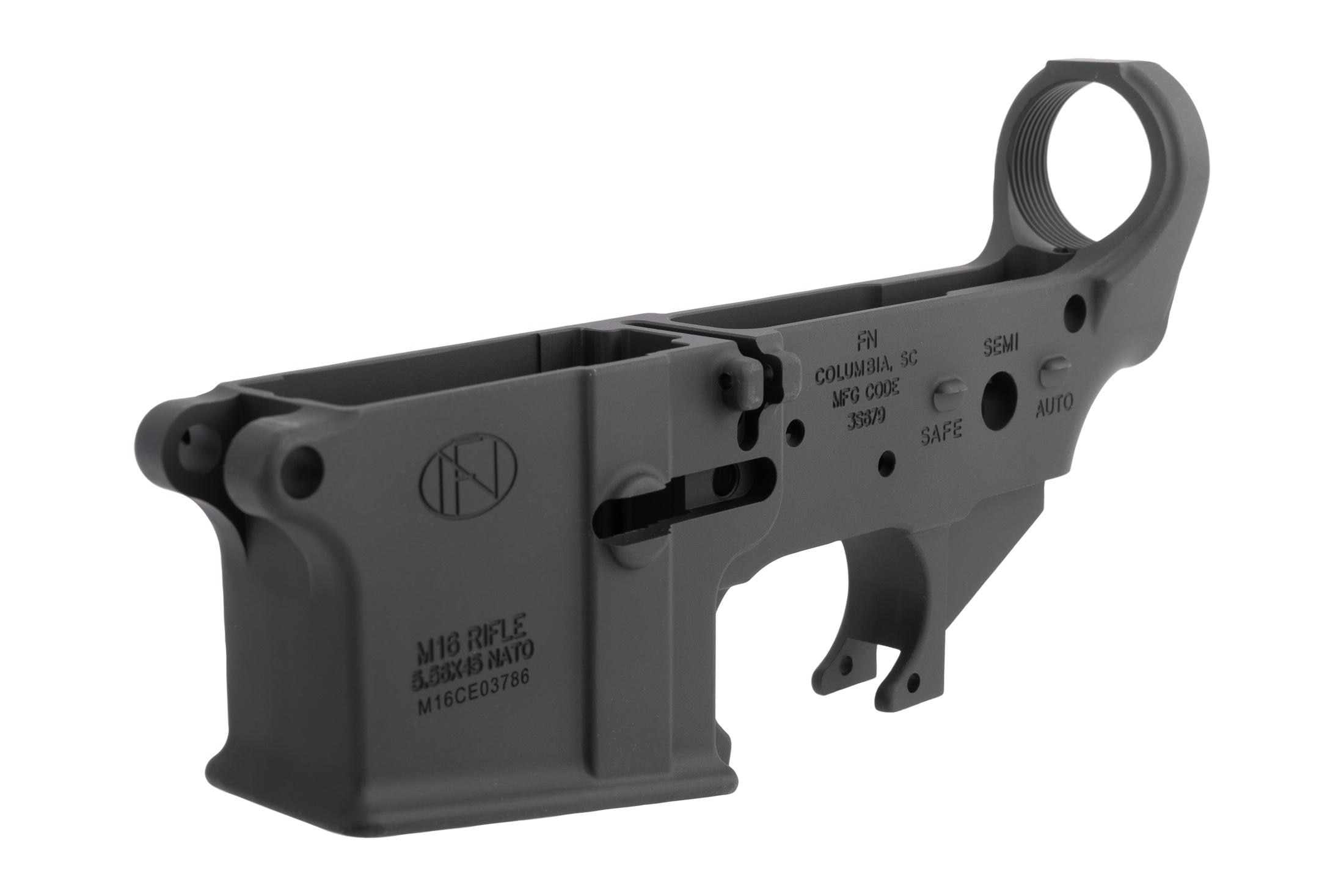 FN 20100822 FN15 Military Collector M16 Stripped Lower Receiver Black